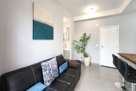 Sala de apartamento para alugar com 1 quarto, 33m² em Parque Industrial, Campinas