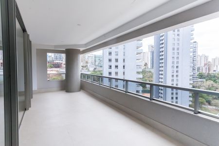 Varanda da Sala de apartamento para alugar com 4 quartos, 208m² em Vila das Flores, Nova Lima