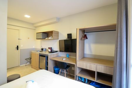 Studio de kitnet/studio para alugar com 1 quarto, 22m² em Jardim das Acacias, São Paulo
