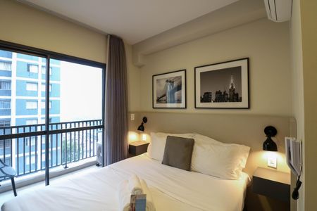 Studio de kitnet/studio para alugar com 1 quarto, 22m² em Jardim das Acacias, São Paulo