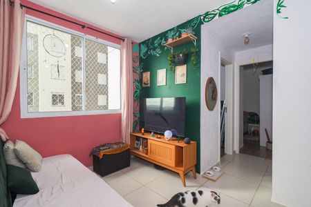 Sala de apartamento para alugar com 2 quartos, 43m² em Jardim Monte Alegre, Taboão da Serra