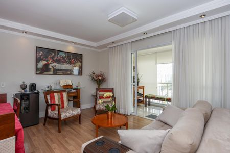Sala de apartamento à venda com 3 quartos, 126m² em Vila Sonia do Taboao, Taboão da Serra