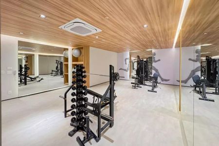 Área comum de kitnet/studio para alugar com 0 quarto, 25m² em Vila Mariana, São Paulo