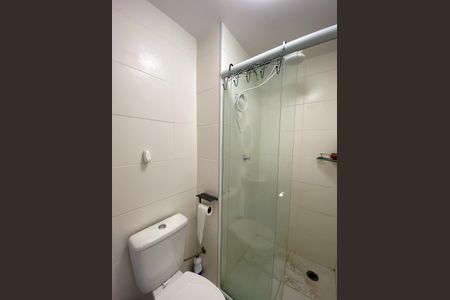 Banheiro da Suíte de apartamento para alugar com 1 quarto, 45m² em Jardim Mirante, São Paulo