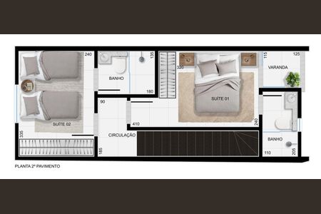Casa à venda com 2 quartos, 67m² em Santa Helena, Belo Horizonte