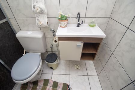 Banheiro da Suíte de apartamento à venda com 4 quartos, 374m² em Tropical, Contagem