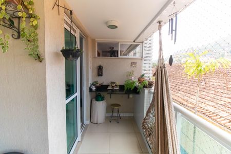 Varanda da Sala de apartamento à venda com 3 quartos, 120m² em Vital Brasil, Niterói
