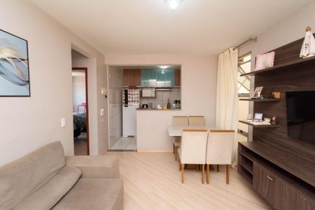 Sala de apartamento para alugar com 2 quartos, 45m² em Diamante, Belo Horizonte