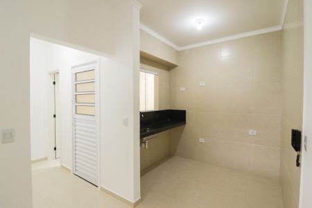Sala/Cozinha de casa para alugar com 1 quarto, 59m² em Vila Espanhola, São Paulo