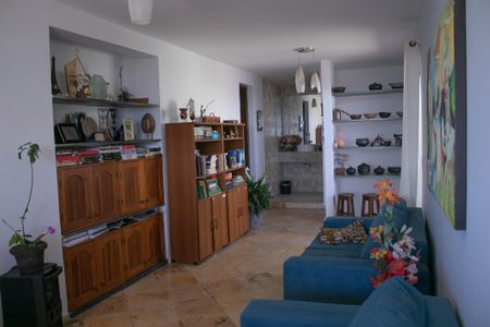 Sala da Cobertura de apartamento para alugar com 3 quartos, 170m² em São Lucas, Belo Horizonte