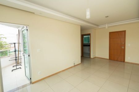 Sala de apartamento à venda com 3 quartos, 103m² em Tirol, Contagem