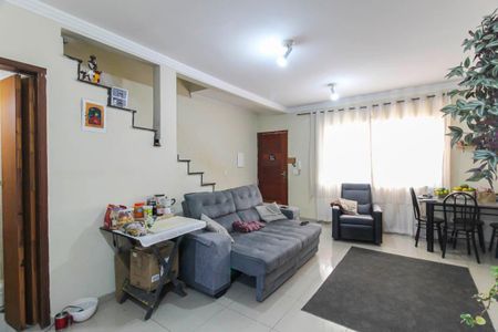 Sala/Cozinha de casa de condomínio à venda com 3 quartos, 82m² em Vila Lucia, São Paulo