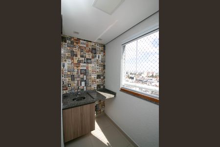 Varanda da Sala de apartamento à venda com 3 quartos, 59m² em Jardim Imperador, Guarulhos