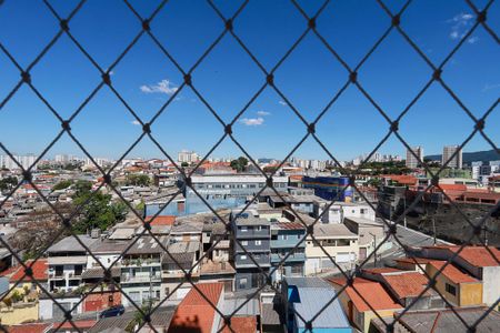Vista da sala de apartamento à venda com 2 quartos, 87m² em Vila Romero, São Paulo