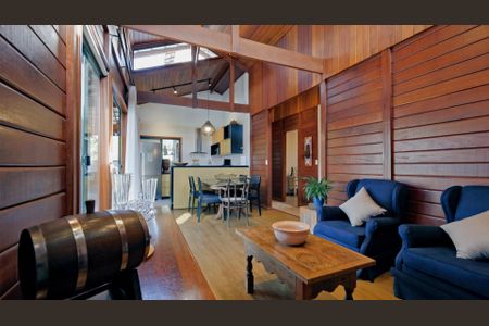 Sala de casa de condomínio à venda com 4 quartos, 150m² em Vereda das Gerais, Nova Lima