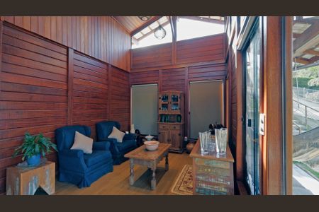 Sala de casa de condomínio à venda com 4 quartos, 150m² em Vereda das Gerais, Nova Lima