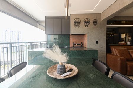 Varanda Gourmet de apartamento à venda com 3 quartos, 112m² em Tatuapé, São Paulo
