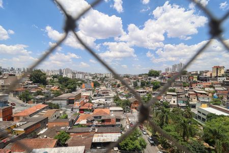 Vista da Sala de apartamento para alugar com 2 quartos, 48m² em Jardim Maria Rosa, Taboão da Serra