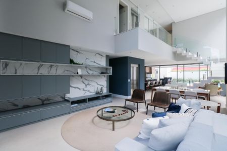 Sala de casa de condomínio à venda com 5 quartos, 800m² em Cerâmica, São Caetano do Sul