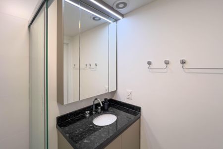 Banheiro Social de kitnet/studio para alugar com 1 quarto, 20m² em Cursino, São Paulo