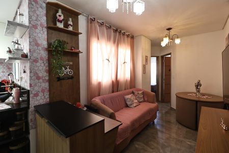 Sala de apartamento à venda com 2 quartos, 100m² em Jardim Ana Maria, Santo André
