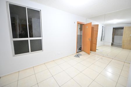 Sala de apartamento para alugar com 2 quartos, 47m² em Residencial Aquários, Goiânia