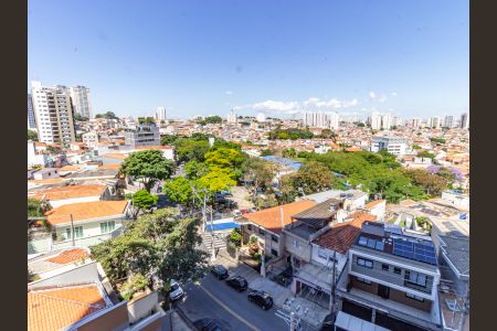 Varanda - Vista de apartamento para alugar com 1 quarto, 28m² em Alto da Mooca, São Paulo