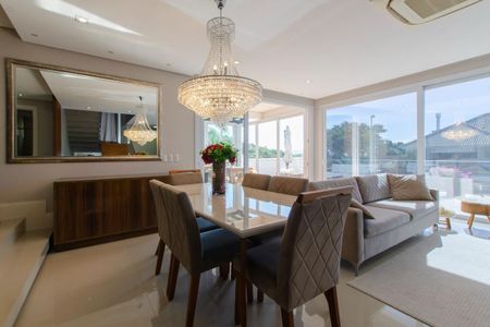 Sala de casa de condomínio para alugar com 5 quartos, 448m² em João Paulo, Florianópolis