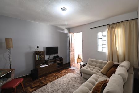 Sala de casa à venda com 2 quartos, 104m² em Vila Homero Thon, Santo André