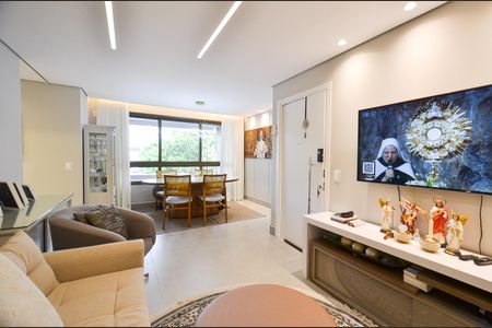 Sala de Estar de apartamento para alugar com 3 quartos, 92m² em Santa Efigênia, Belo Horizonte