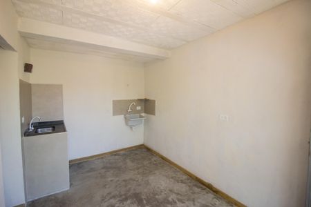 Sala e Cozinha - Kitnet 1 de casa à venda com 1 quarto, 200m² em Jardim Laguna, Contagem