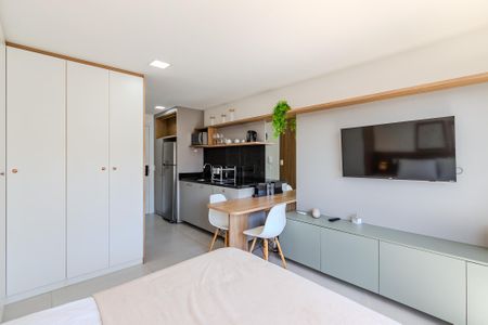 Sala/Quarto de kitnet/studio para alugar com 1 quarto, 30m² em Auxiliadora, Porto Alegre