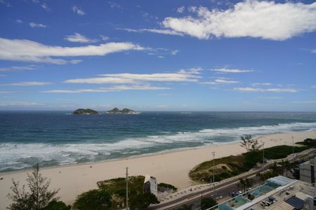Vista da Varanda de apartamento para alugar com 1 quarto, 50m² em Barra da Tijuca, Rio de Janeiro