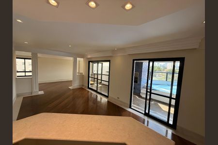 Sala de apartamento para alugar com 3 quartos, 440m² em Brooklin, São Paulo