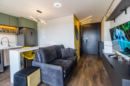 Sala de apartamento à venda com 2 quartos, 57m² em Vila Sao Luiz (valparaizo), Santana de Parnaíba