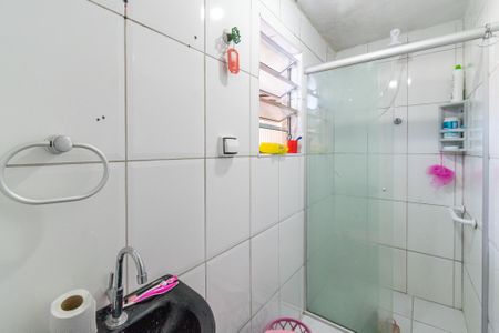 Banheiro da Suíte de casa para alugar com 1 quarto, 40m² em Vila do Encontro, São Paulo