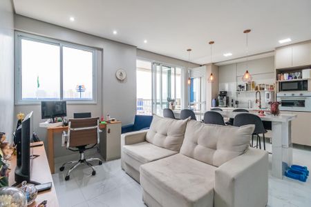 Sala de apartamento para alugar com 1 quarto, 45m² em Bethaville I, Barueri