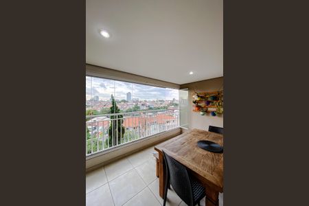 Varanda da Sala de apartamento para alugar com 2 quartos, 82m² em Vila Bertioga, São Paulo