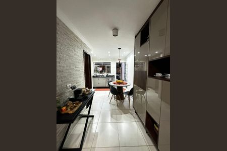 Cozinha de casa de condomínio à venda com 2 quartos, 118m² em Bairro dos Casa, São Bernardo do Campo