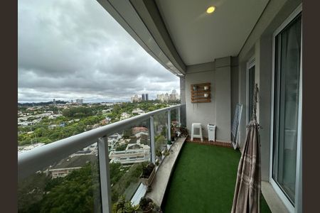 Varanda da Sala de apartamento para alugar com 2 quartos, 72m² em Melville Empresarial Ii, Barueri