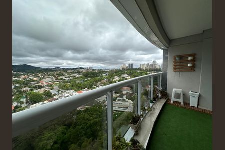Varanda da Sala de apartamento para alugar com 2 quartos, 72m² em Melville Empresarial Ii, Barueri