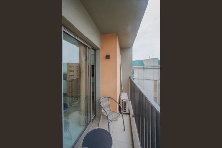 Varanda de kitnet/studio para alugar com 1 quarto, 29m² em Vila Congonhas, São Paulo