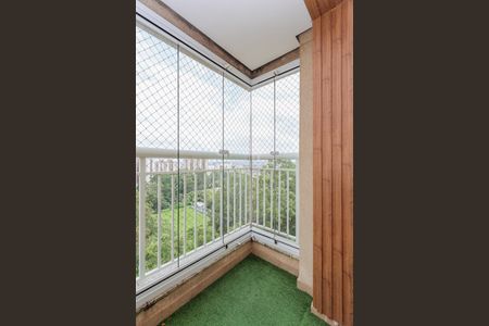 Varanda da Sala de apartamento para alugar com 2 quartos, 56m² em Jardim Maria Rosa, Taboão da Serra