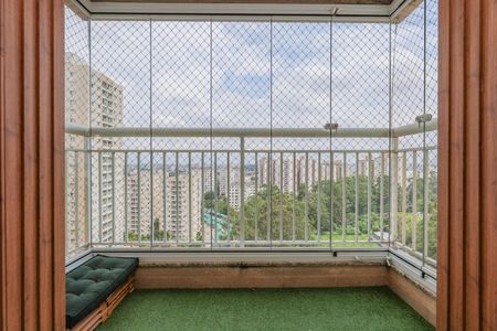 Varanda da Sala de apartamento para alugar com 2 quartos, 56m² em Jardim Maria Rosa, Taboão da Serra