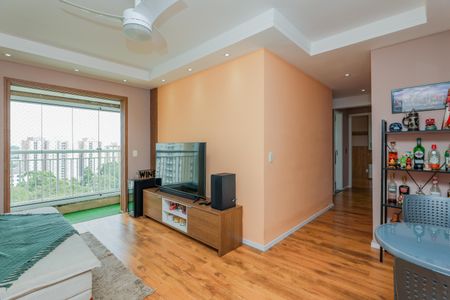 Sala de apartamento para alugar com 2 quartos, 56m² em Jardim Maria Rosa, Taboão da Serra