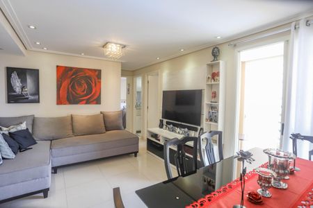 Sala de apartamento à venda com 2 quartos, 55m² em Piraporinha, Diadema