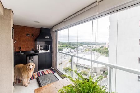 Varanda gourmet de apartamento à venda com 2 quartos, 80m² em Bethaville I, Barueri