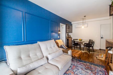 Sala de apartamento à venda com 2 quartos, 80m² em Bethaville I, Barueri