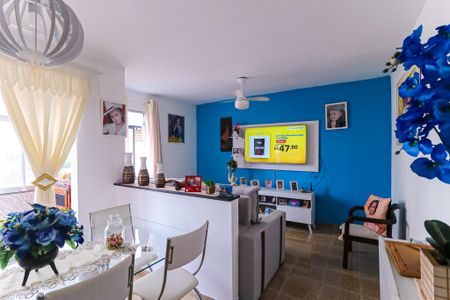 Sala de apartamento para alugar com 2 quartos, 61m² em Del Castilho, Rio de Janeiro