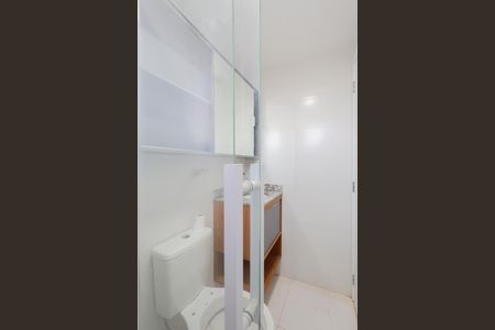 Banheiro de kitnet/studio à venda com 1 quarto, 26m² em Jardim São Paulo, São Paulo